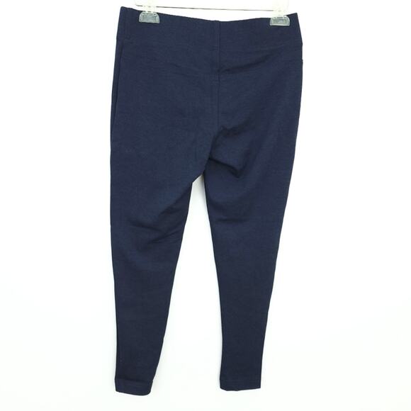 Christopher Banks Secret Slimming Crop Pants Small Petite, Navy Blue Pullup Pant - Picture 3 of 5